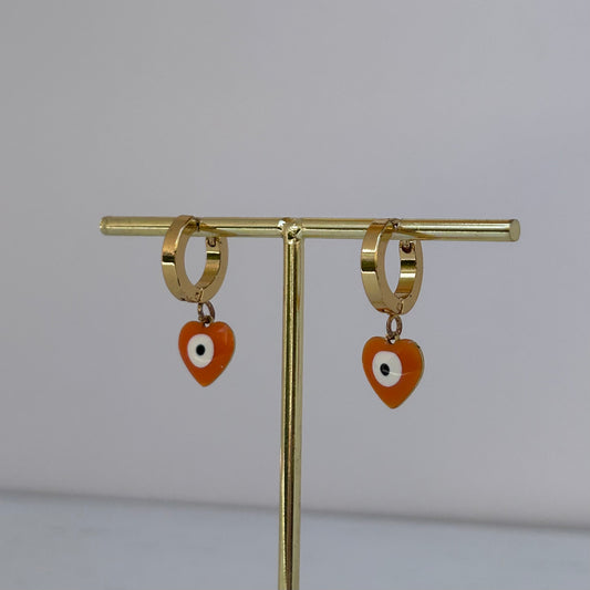 HOOPS OJO NARANJA