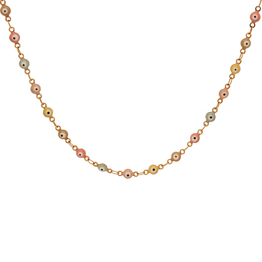 CHOKER OJOS PASTEL
