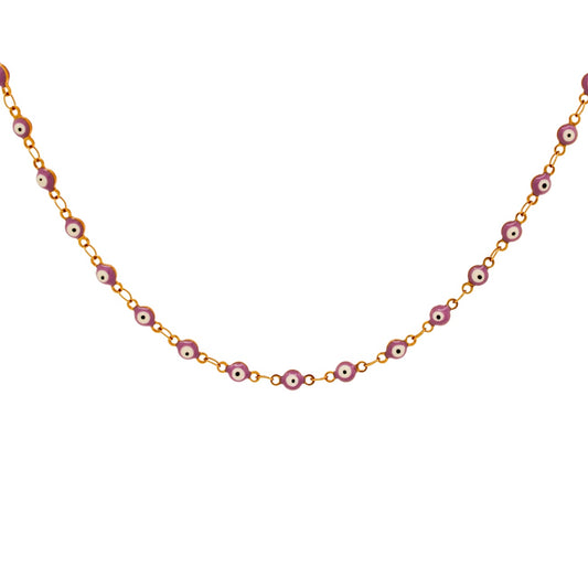 CHOKER OJOS MORADO